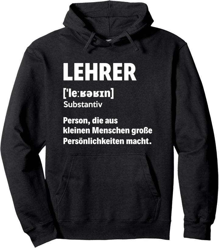 Lehrer Schule Unterricht Lehramt Pädagoge Schüler Geschenk Pullover Hoodie