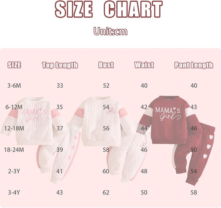 Baby Mädchen Babykleidung Sweatshirt Top+Hose 2tlg Kleinkind Outfit Set 12-18 Monate Weiss, 12-18 Mo