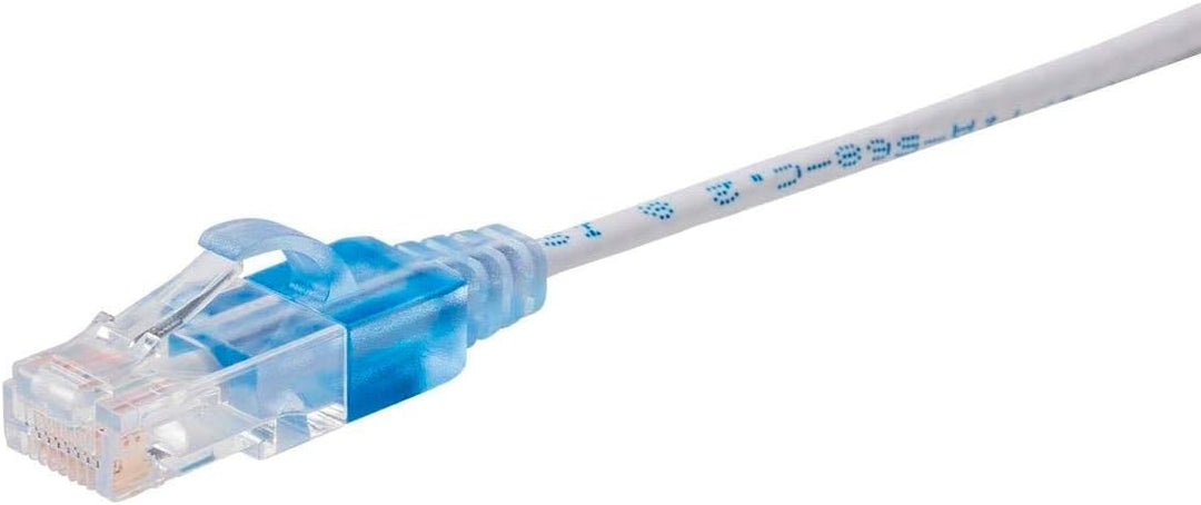 Monoprice Cat6A Ethernet-Patchkabel, knickgeschützt, RJ45, 550 MHz, 10 G, UTP, reiner blanker Kupfer