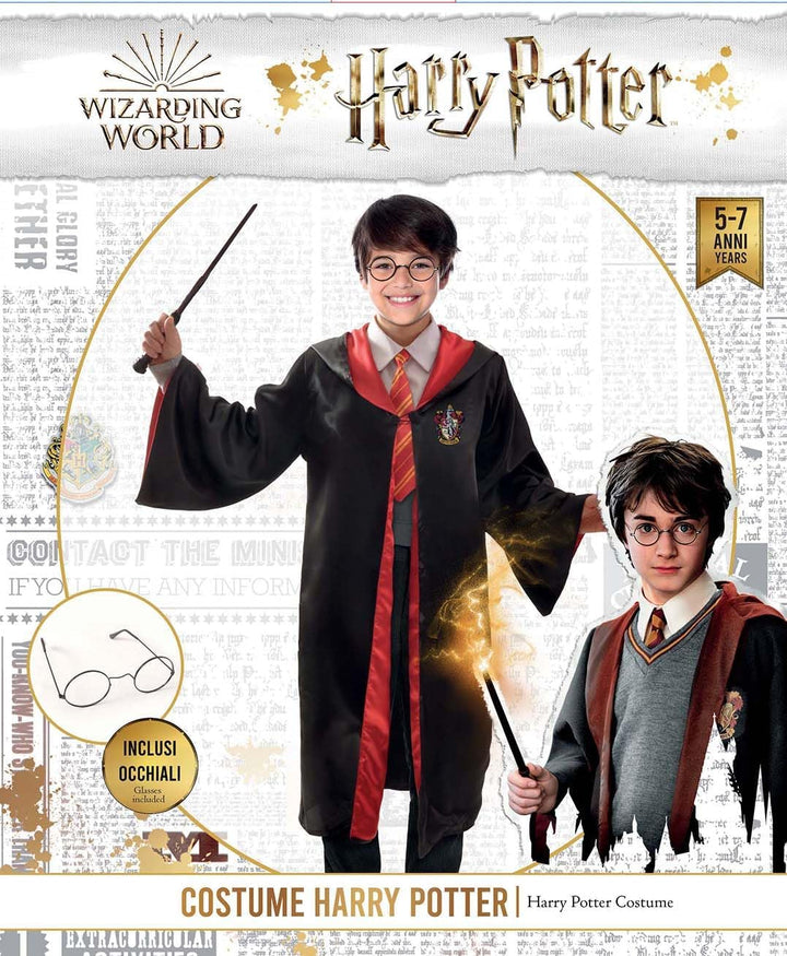 Ciao- Harry Potter/Hermione Kostüm Verkleidung Junge offiziell 7-9 Jahre Harry Potter, 7-9 Jahre Har
