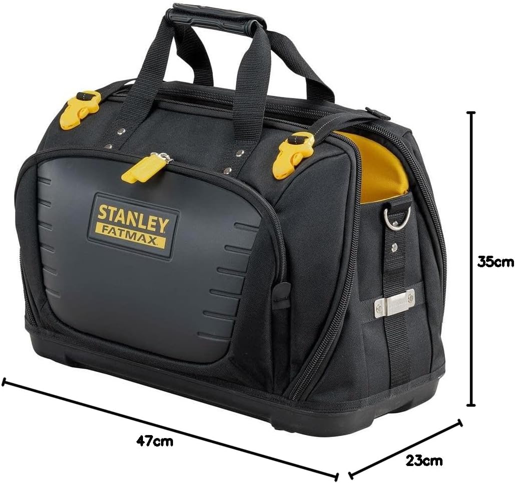 Stanley Fatmax Quick Access Werkzeugtasche FMST1-80147 (mit 4 Fächern, 2 davon mit Reissverschlüssen