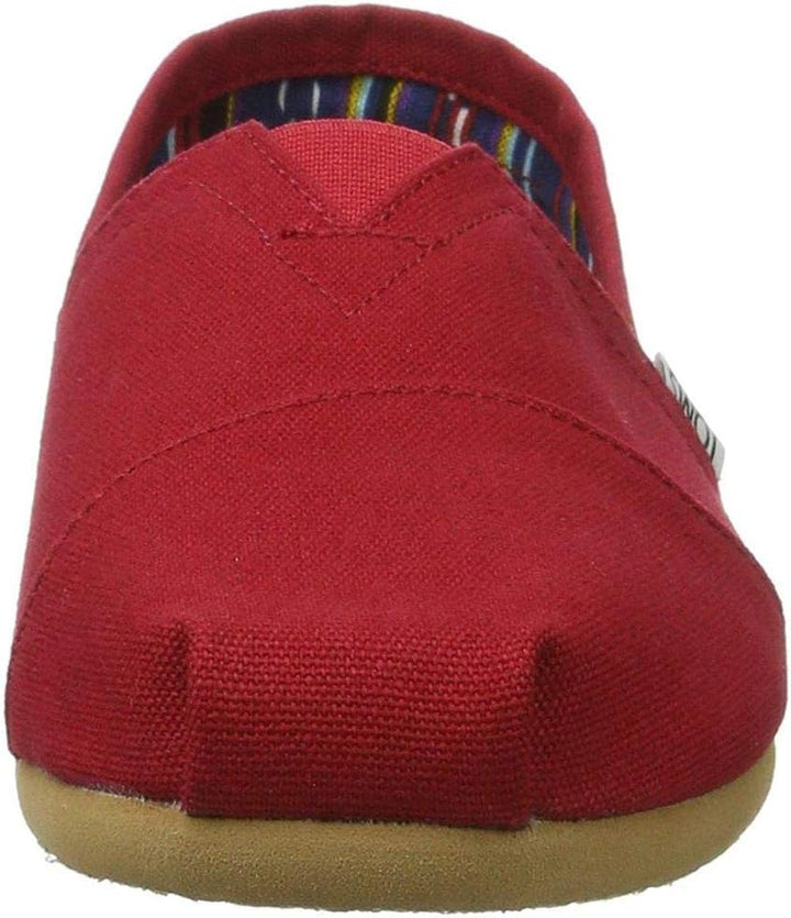 Toms Herren Alpargata CoreFlache Slipper 41 EU Rot, 41 EU Rot
