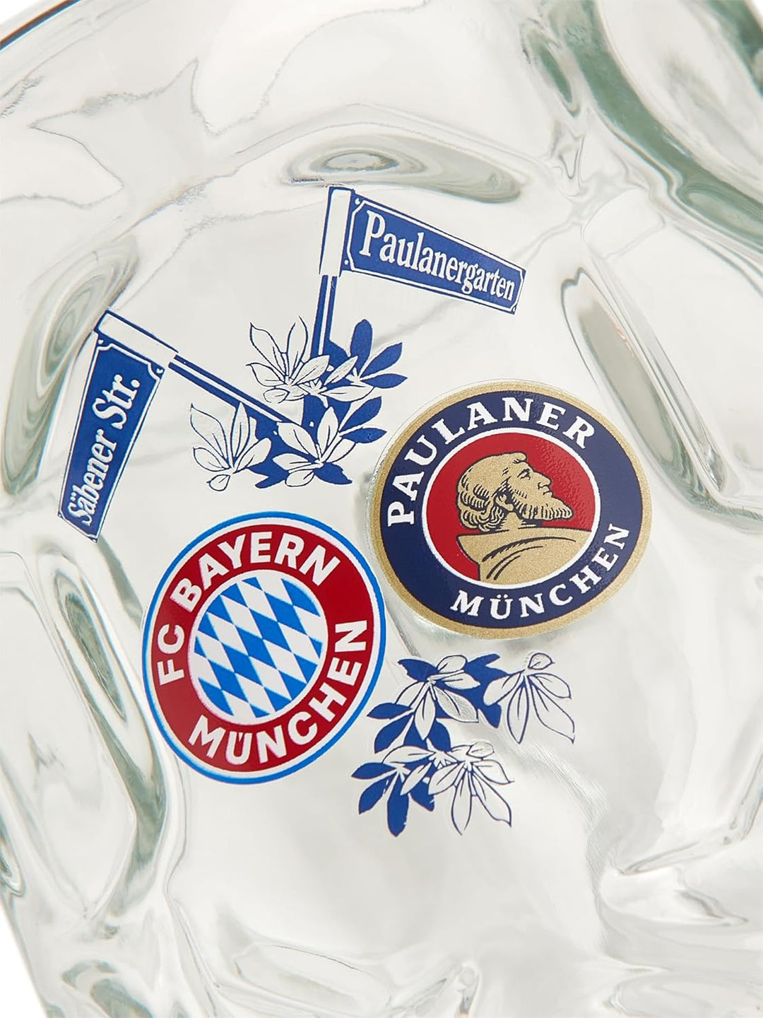 FC Bayern München Masskrug | Bierkrug | Bierglas | 1 l | Fussball Einheitsgrösse, Einheitsgrösse
