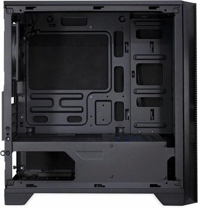 Inter-Tech H-606 Micro 2X USB 3.0 Micro-ATX Seitenteile und Deckel gedaemmt inkl. 1x 120mm Luefter