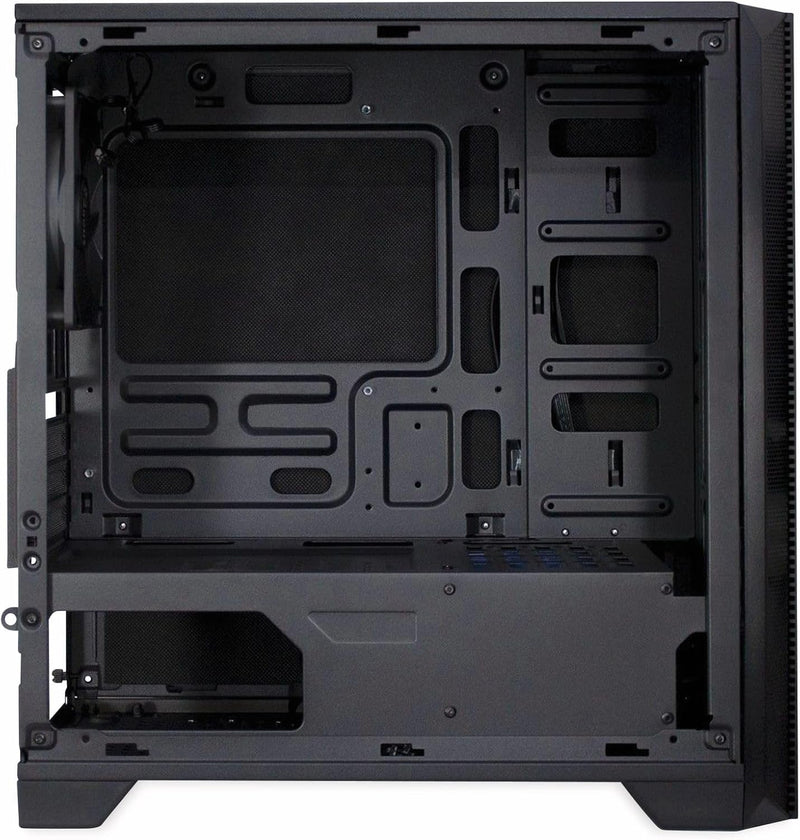 Inter-Tech H-606 Micro 2X USB 3.0 Micro-ATX Seitenteile und Deckel gedaemmt inkl. 1x 120mm Luefter