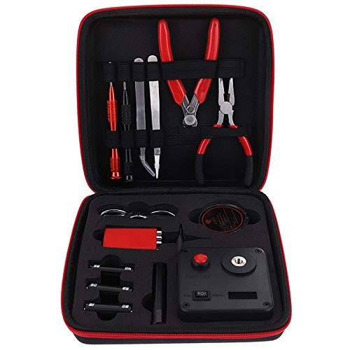 RUIYITECH Neue Version Coil Building Tool Kit Home DIY Tool Set 13-teilig Haushalt Toolkit Repair To
