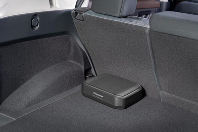 Pioneer TS-WX140DA Aktiv-Minisubwoofer 6x9, integrierter leistungsstarker Class D-Verstärker mit 170