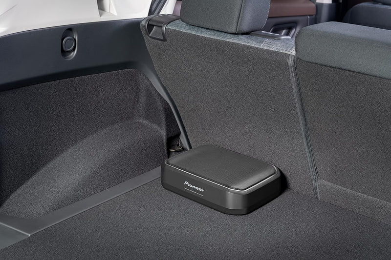 Pioneer TS-WX140DA Aktiv-Minisubwoofer 6x9, integrierter leistungsstarker Class D-Verstärker mit 170