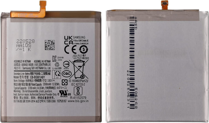SwarKing Ersatz Akku Kompatibel mit Samsung Galaxy S22 5G SM-S901 EB-BS901ABY with Toolkit
