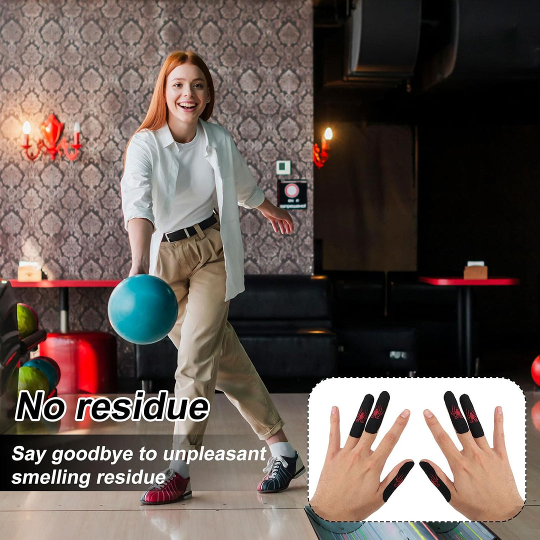 BOXOB 120 Stück Spider Bowling-Fingertape, Elastisches Schützendes Fingereinlageband Atmungsaktives
