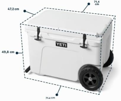 YETI Tundra Haul Portable Wheeled Cooler Charcoal, Charcoal