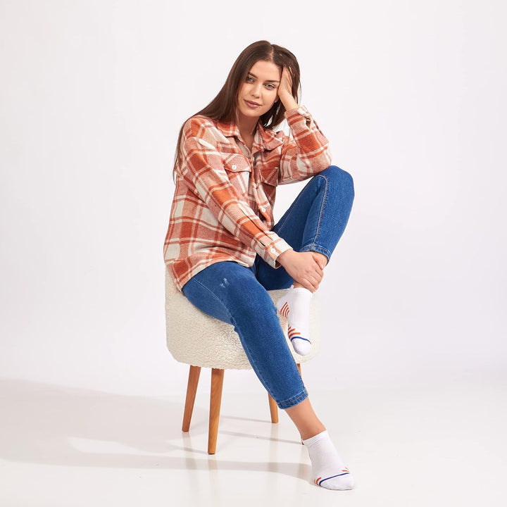 GoWith 6 Paar Sneaker Socken für Damen und Herren, Bambus (Viskose) Bunte Socken, Ohne Naht Sportsoc