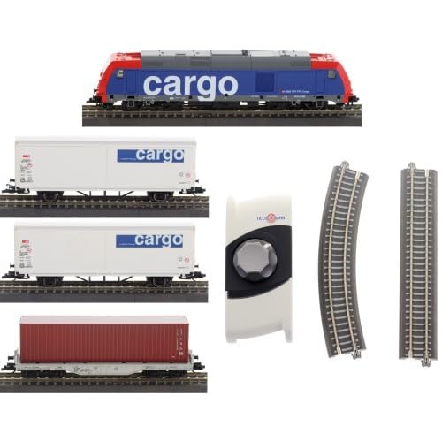 Tillig 01501 Einsteigerset-Güterzug mit Bettungsgleisoval der SBB, Ep. VI