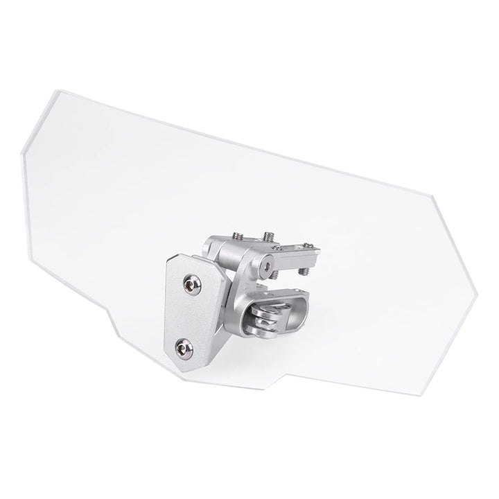 Clip-on Motorrad Windschutzscheibe, Universal Verstellbare Windschutzscheibe Windabweiser Clip-on Mo