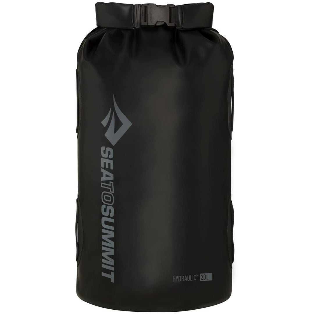 Sea to Summit Hydraulic Dry Bag 65 l, zum Bergsteigen, für Erwachsene, Unisex black 35 Liter, black