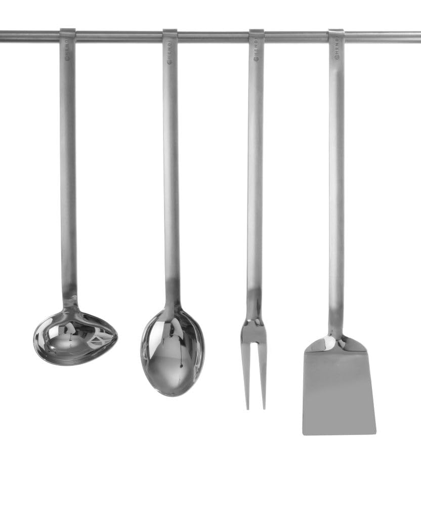 HENDI Saucenlöffel, Stück gemäss den HACCP, Dicke 2,7mm, Schöpflöffel, Suppenschöpfer, 430x100mm, Ed