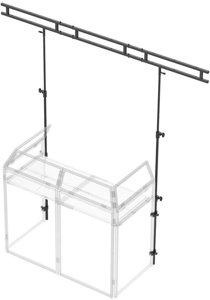 Vonyx DB3L - Lichtbrücke für Vonyx DB3 DJ Stand, Halterung für Lichteffekte zum anbringen an DJ Pult