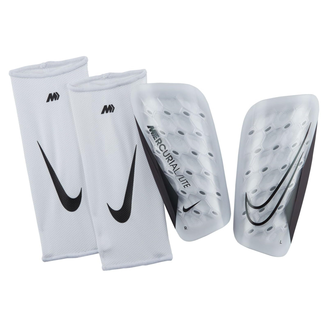 Nike Mercurial Lite Shinguard M White/White/Black, M White/White/Black