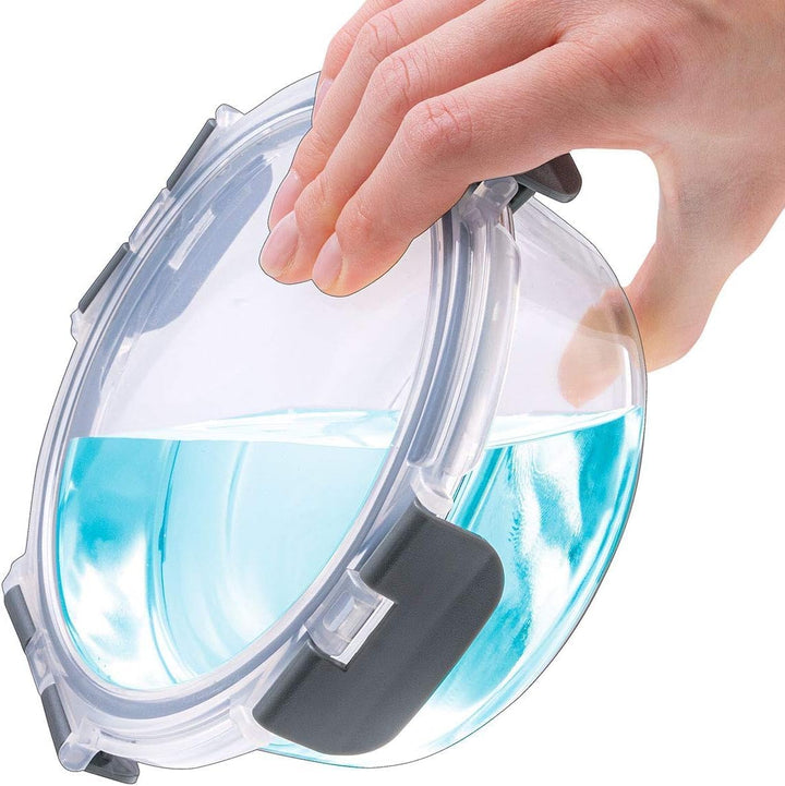 Igluu Meal Prep Container aus Glas – 3er Set Runde Glasbehälter in Verschiedenen Grössen –Lunch Box