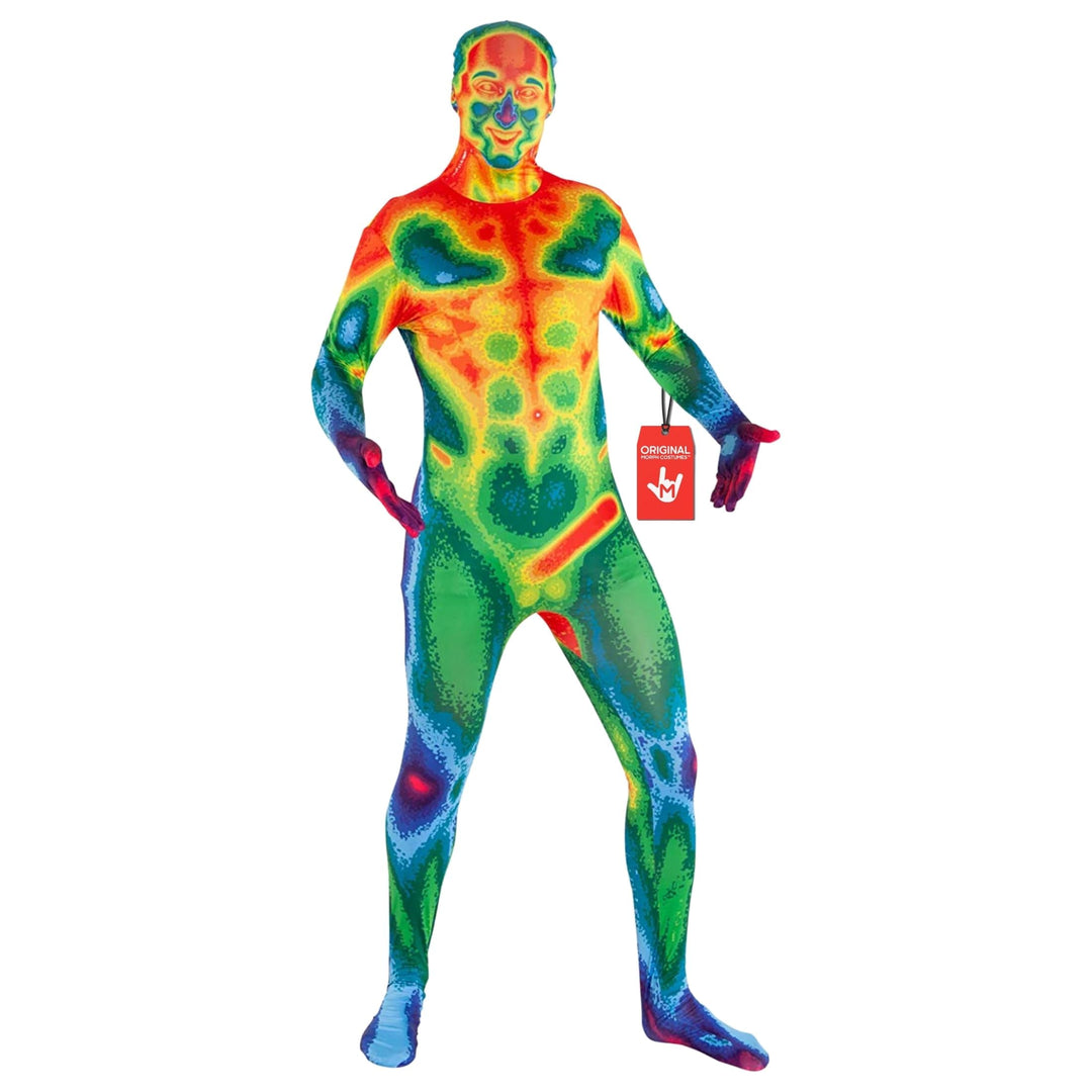 Morphsuits Infrarot Erwachsene, Kostüm Herren, Halloween Herren, Herren, Ganzkörper Kostüm Männer, G