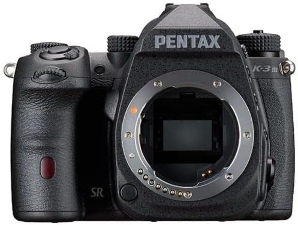 Pentax K-3 Mark III Monochrom Gehäuse Schwarz APS-C DSLR-Kamera - Sichtfeld 100%, optischer Sucher,