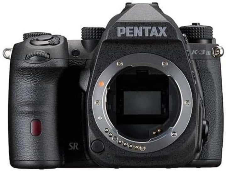 Pentax K-3 Mark III Monochrom Gehäuse Schwarz APS-C DSLR-Kamera - Sichtfeld 100%, optischer Sucher,