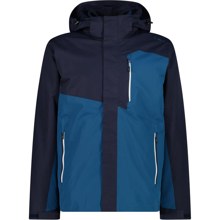 CMP Herren 3-in-1-jacke für Herren Jacket 48 B.Blue-Petrol, 48 B.Blue-Petrol