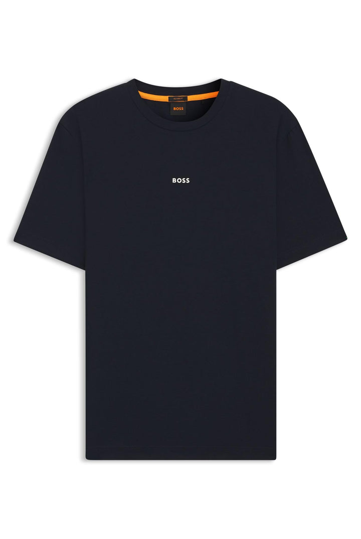 HUGO BOSS Herren T-Shirt S Dark Blue404, S Dark Blue404