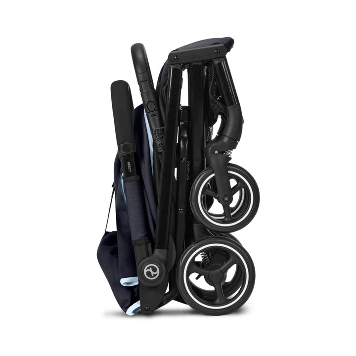 Cybex Gold Kinderwagen Beezy mit One-Pull Harness, Ab Geburt bis ca. 4 Jahre (max. 22 kg), Kompakt u
