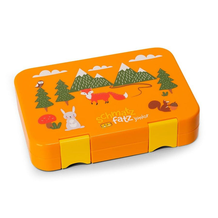 schmatzfatz Junior Brotdose für Kinder | BPA-freie Lunchbox für Kinder | Bento Box Kinder | Brotbox