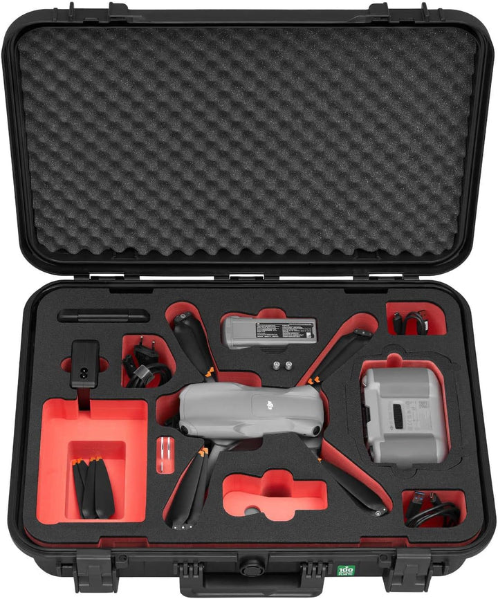 TomCase Drohnenkoffer „Ready to Fly” für DJI Air 3S Fly More Combo, Standard oder DJI RC 2 Controlle