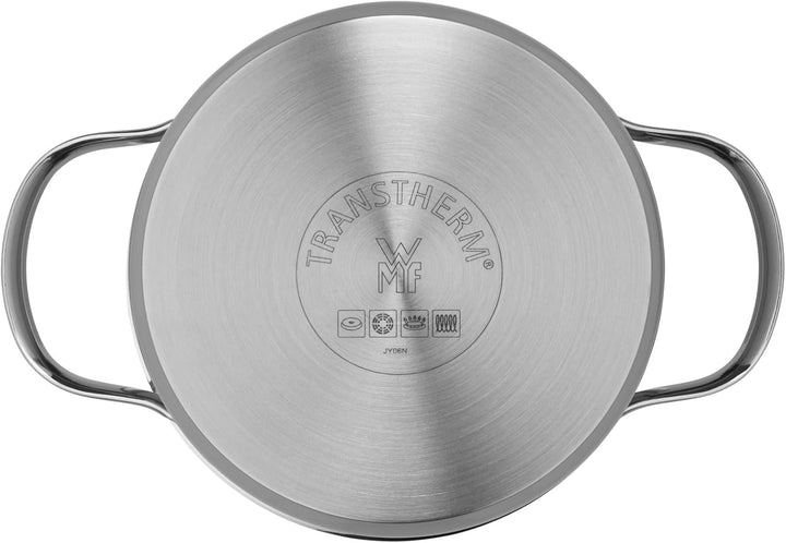WMF Provence Plus Kochtopf klein 16cm, Glasdeckel, Fleischtopf Induktion 2l, Cromargan Edelstahl pol