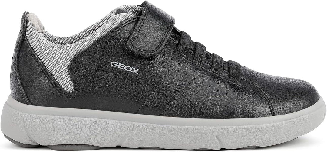 Geox Jungen J Nebcup Boy B Sneakers 28 EU Black Grey, 28 EU Black Grey