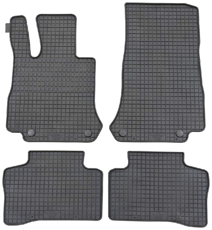 PETEX Gummimatten passend für GLC (X253) ab 09/2015 / GLC Coupe (C253) ab 09/2016 Fussmatten schwarz