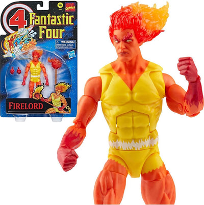 Hasbro - Figur Die Fantastischen Vier Firelord Ausgabe mit Baroness, F3444