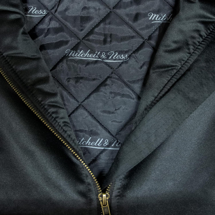 Mitchell & Ness NFL Team Bomber Jacke, Schwarz M Miami Dolphins, Schwarz, M Miami Dolphins, Schwarz