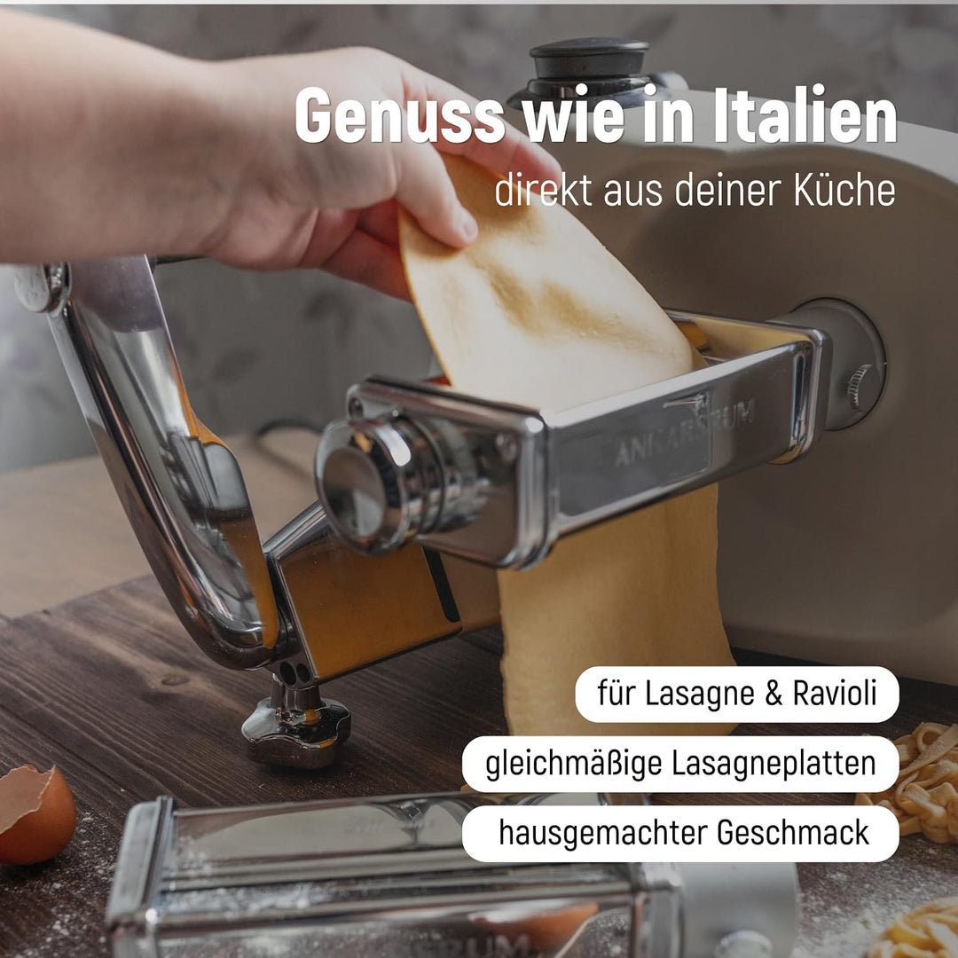 Ankarsrum Pastawalze Lasagne - Hochwertiges Zubehör für die Ankarsrum Küchenmaschine - Perfekt für h