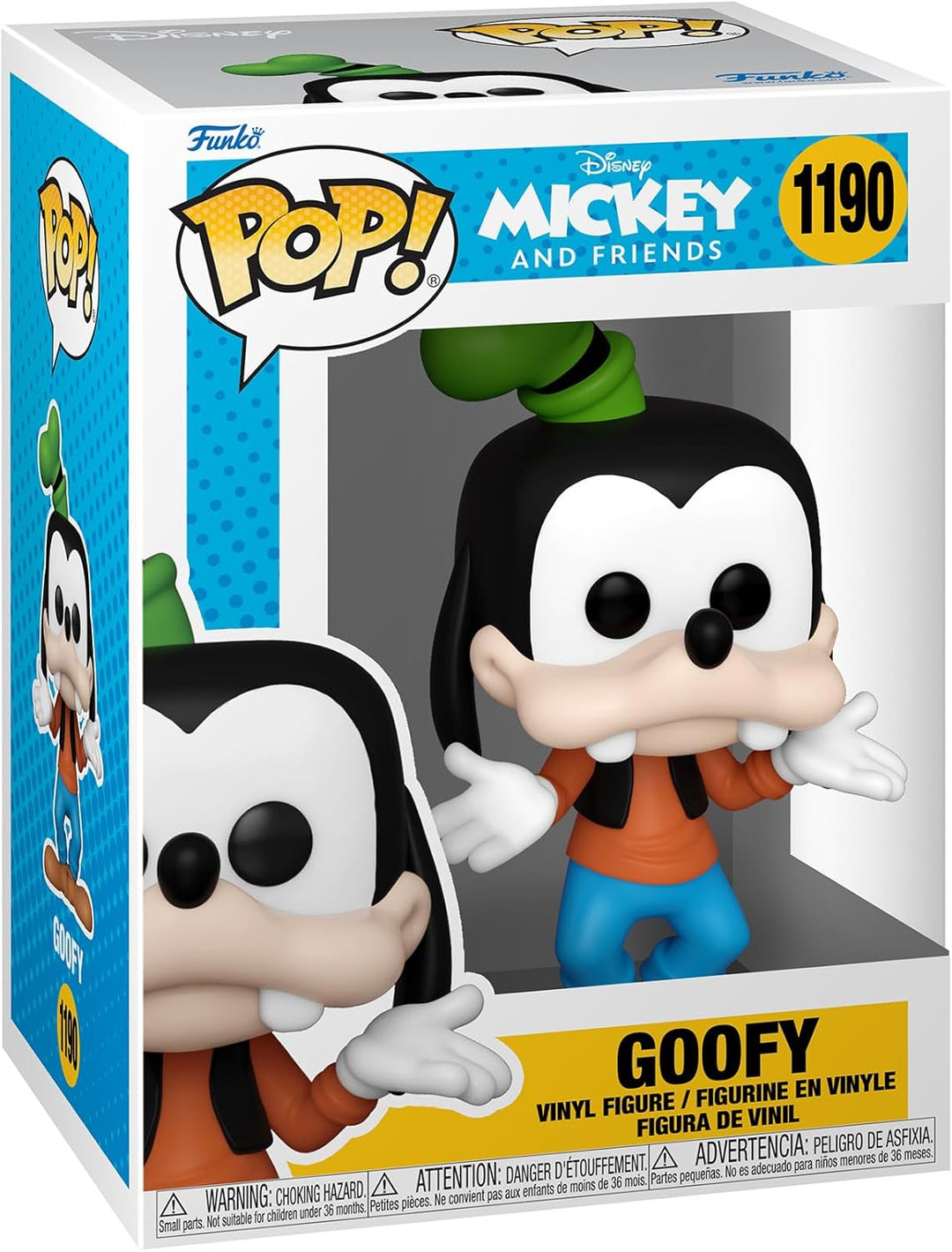 Funko Pop! Disney: Classics - Goofy - Vinyl-Sammelfigur - Geschenkidee - Offizielle Handelswaren - S