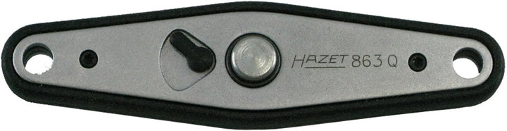 HAZET Umschaltknarre (1/4 Zoll Vierkant, 20 Zähne, Quergriff) 863Q 1/4 Zoll Quergriff, 1/4 Zoll Quer