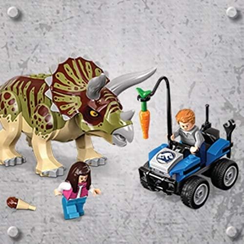 LEGO Jurassic World 75937 Triceratops-Randale, Bauset Mehrfarbig, Mehrfarbig