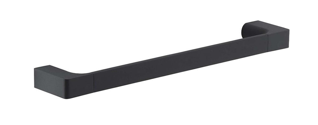 Gedy Pirenei Handtuchstange 35 cm, Messing, schwarz, klein