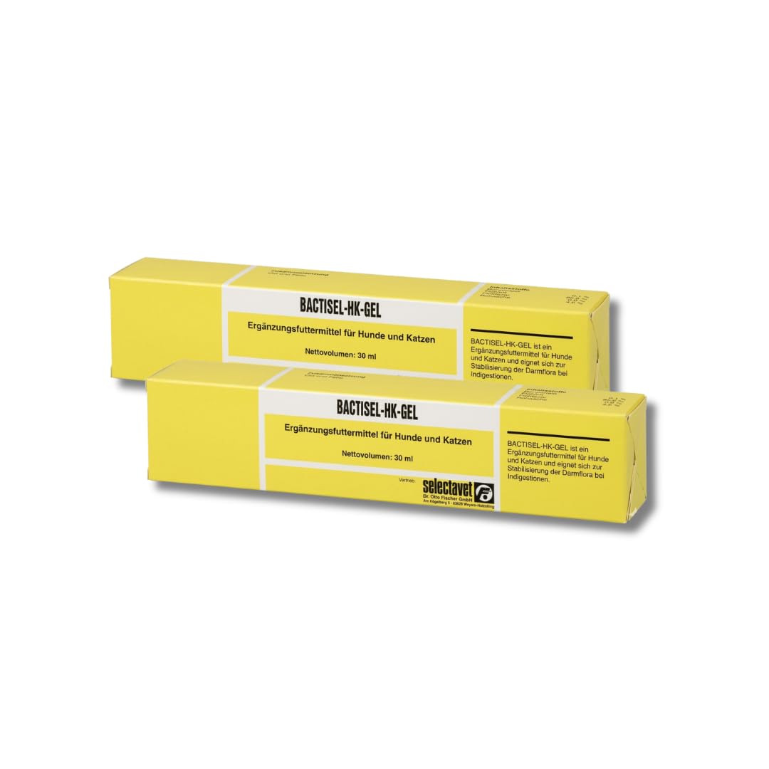 Selectavet Bactisel HK Gel für Hunde - Doppelpack - 2 x 30ml
