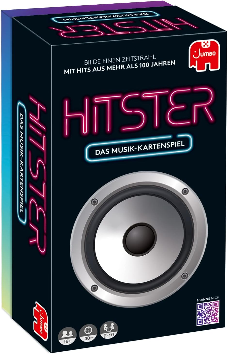 Jumbo Spiele Hitster Original Ein Party- und Kartenspiel für Erwachsene und Familien - 2 bis 10 Spie