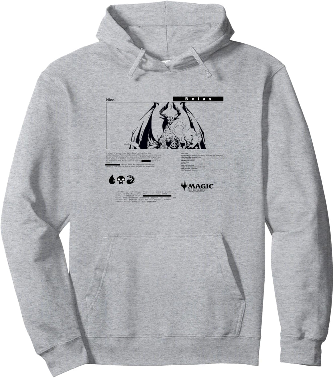 Magic: The Gathering- Nicol Bolas Street Inspired Pullover Hoodie