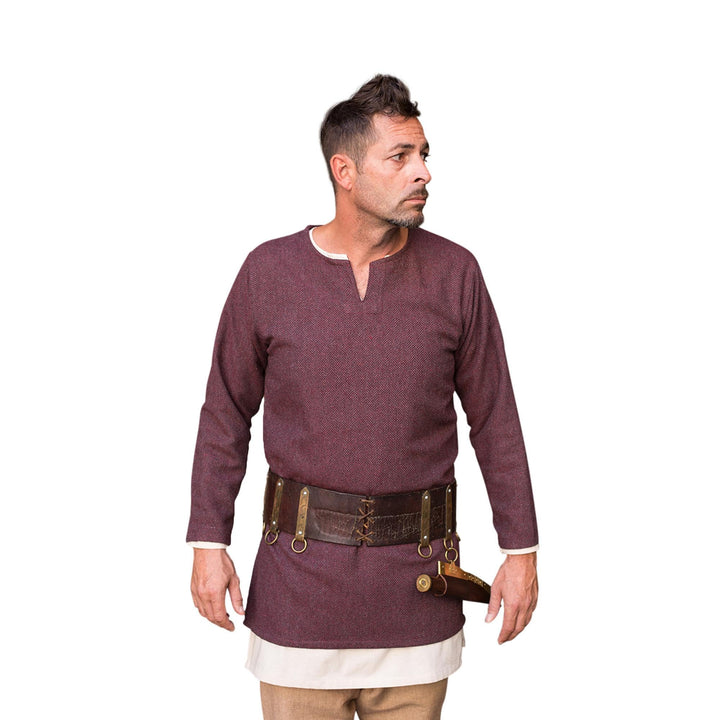 Burgschneider - Fischgrättunika Tyr - Kleidung für Larp, Mittelalter, Cosplay und Fantasy Herringbon