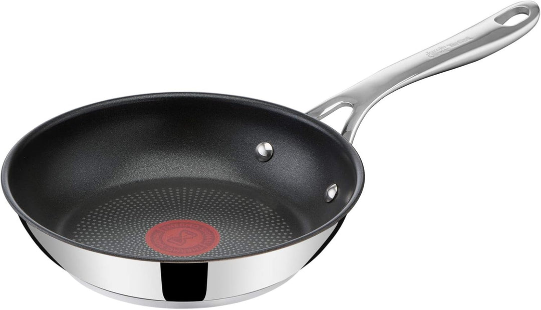 Tefal Jamie Oliver by Cook's Direct On Bratpfanne 20 cm & 20 cm Compatible Glass Lid Bundle mit 20 c