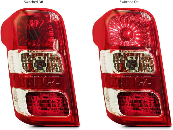 tunez® Rücklicht Lampe kompatibel mit Mitsubishi L200 / Triton MQ Chassis Jahr 2015-2019 Barbarian W
