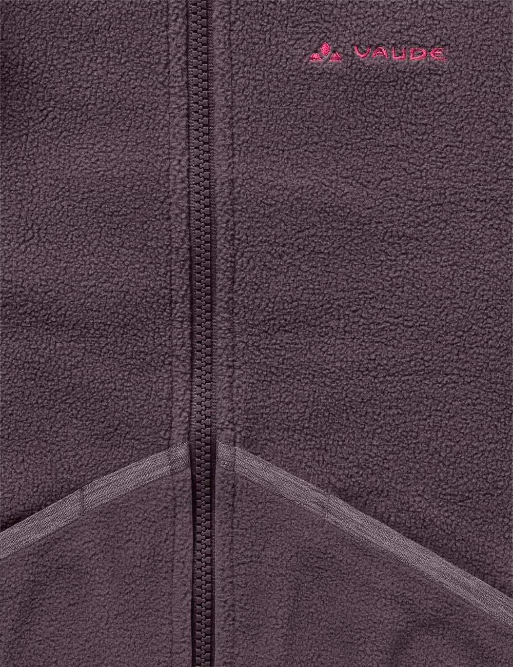 VAUDE Kids Pulex Hooded Jacket - Fleecejacke Kinder 92 blackberry, 92 blackberry