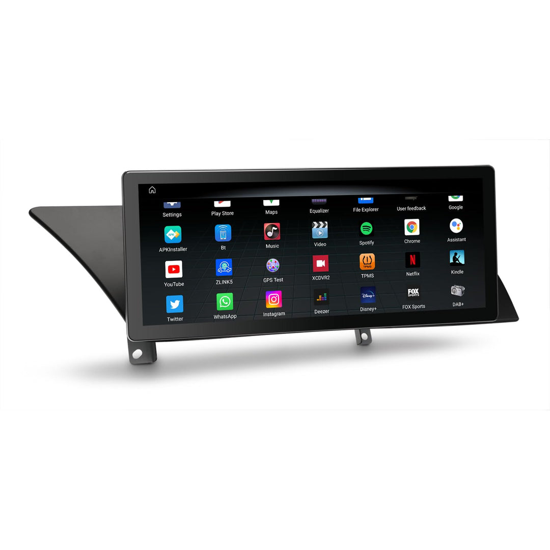 Erisin 10,25" 8-Kern 4GB RAM+64GB ROM Android 14 Autoradio Bluetooth mit GPS Navi für Audi A4 A5 B8
