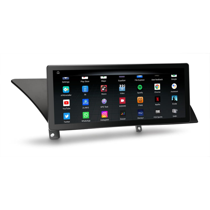 Erisin 10,25" 8-Kern 4GB RAM+64GB ROM Android 14 Autoradio Bluetooth mit GPS Navi für Audi A4 A5 B8